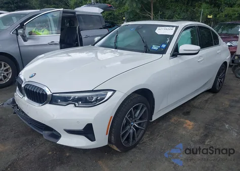 2020 BMW 330I z USA, uszkodzony, nr VIN 3MW5R1J02L8B12323
